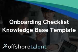 Onboarding Checklist & Knowledge Base Template
